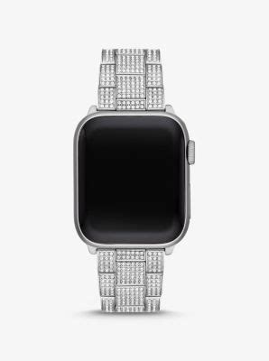 michael kors apple watch armband silber